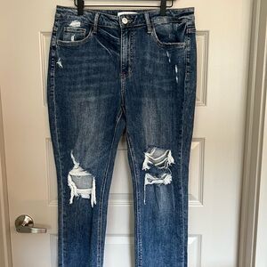 Lovervet Distressed Blue Jeans